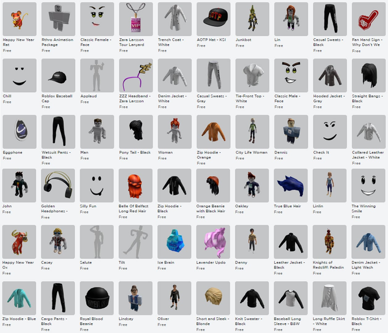Roblox Promo Codes List for January 2024 - Redeem Free Items