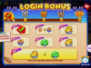 cash frenzy daily free coins