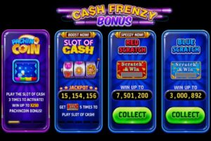 cash frenzy bonus